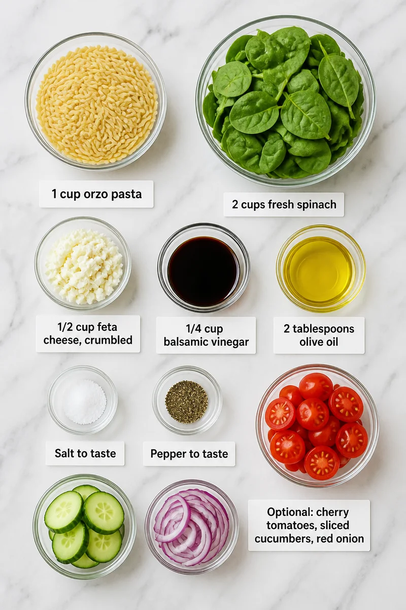 Quick 20-Minute Balsamic Orzo Salad with Spinach and Feta quick 20 minute balsamic orzo salad with spinach a 2026 07 23 041642