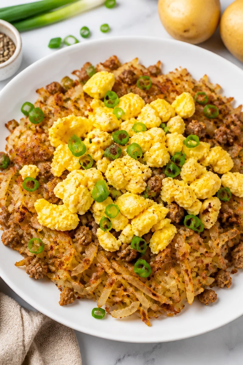 Quick Crispy Hash Brown And Turkey Sausage Breakfast Recipe quick crispy hash brown and turkey sausage breakfa 2026 07 07 031910 2