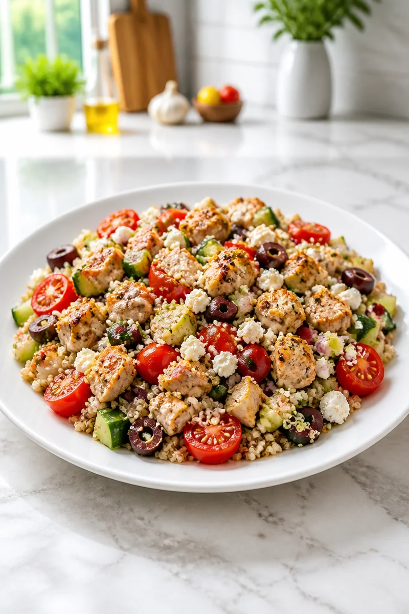 Quick Mediterranean Chicken Bowl Healthy Meal Idea quick mediterranean chicken bowl healthy meal idea 2026 07 05 033433
