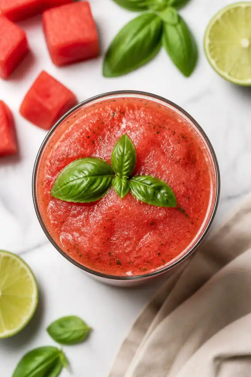 Refreshing Basil And Lime Watermelon Slushie refreshing basil and lime watermelon slushie 2026 07 02 034640 2