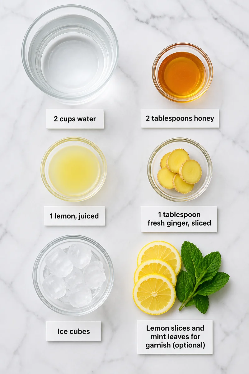 Refreshing Iced Honey Lemon Ginger Tea refreshing iced honey lemon ginger tea 2026 07 26 052240