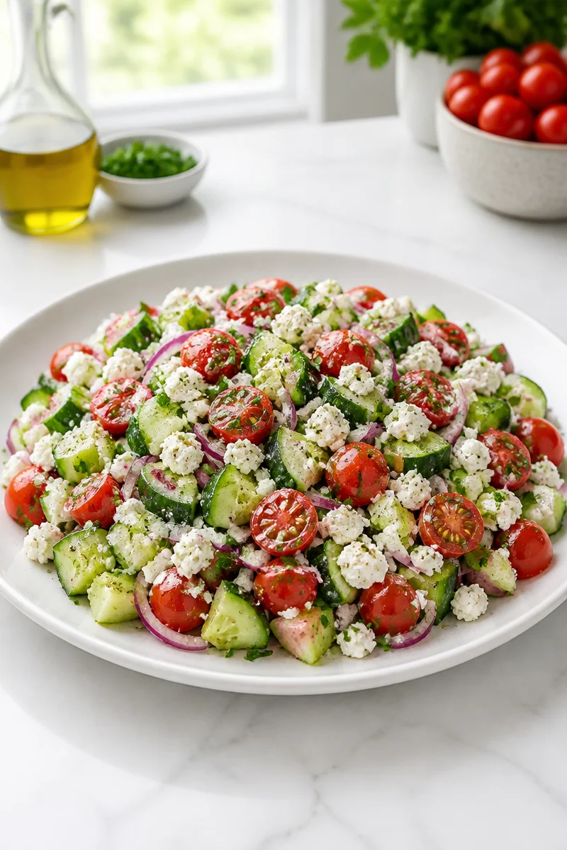 refreshing mediterranean tomato and feta cucumber 2026 07 08 041002