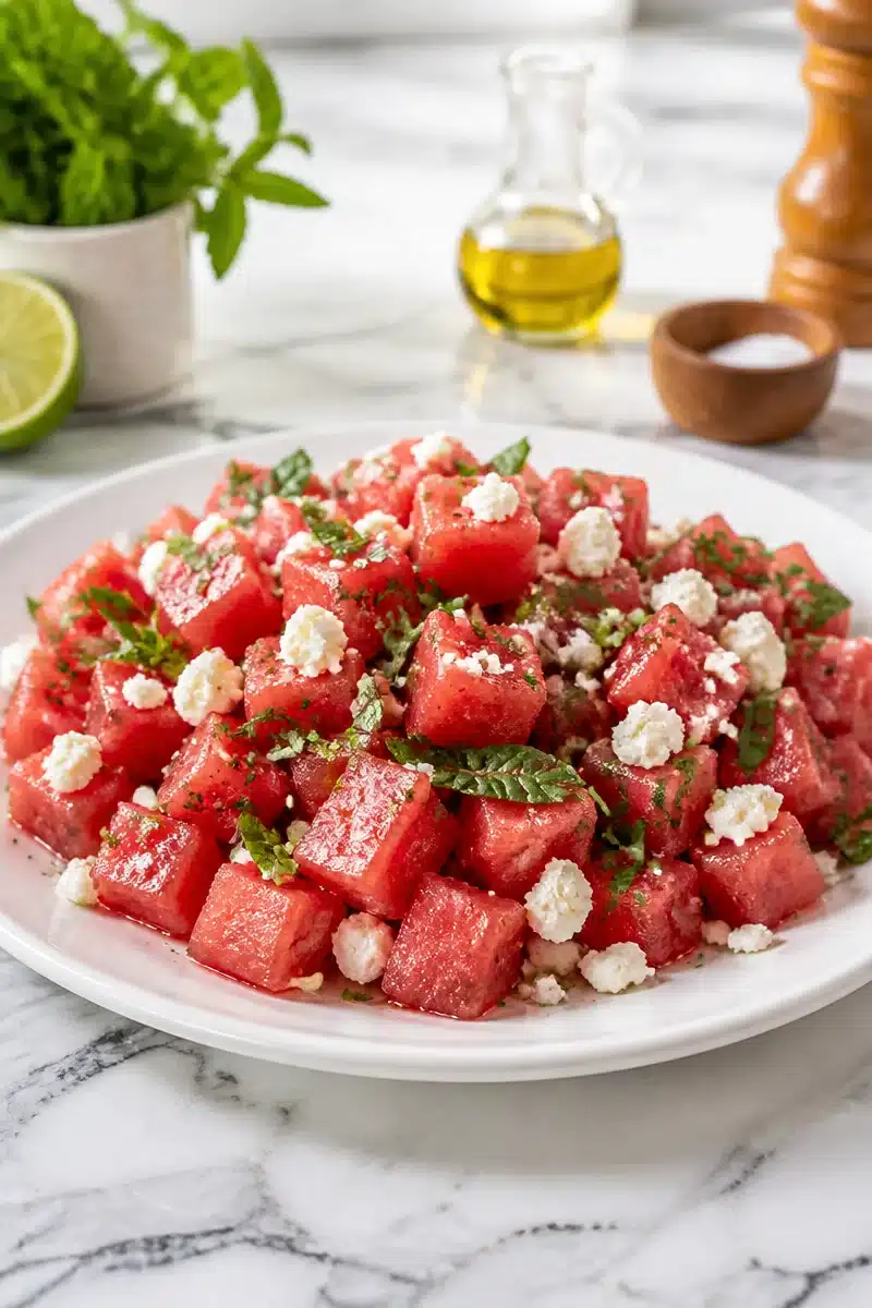 Refreshing Mint And Feta Watermelon Salad refreshing mint and feta watermelon salad 2026 07 02 040311
