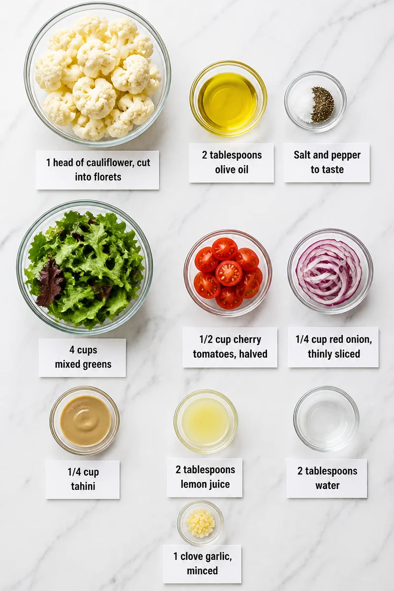 roasted cauliflower salad with tahini dressing 2026 07 19 053519
