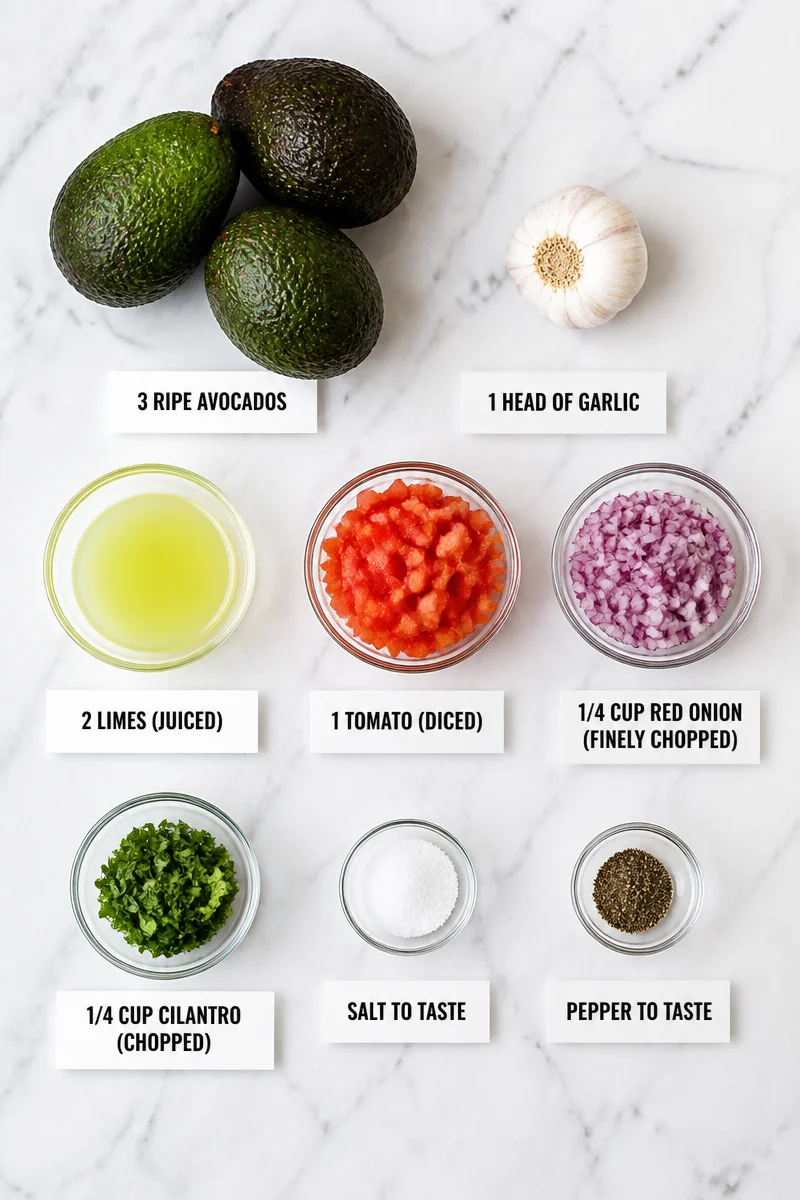 Roasted Garlic And Lime Guacamole Recipe roasted garlic and lime guacamole recipe 2026 07 04 051823 3