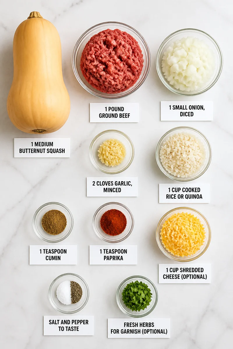 savory ground beef stuffed butternut squash dinner 2026 07 16 025442