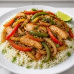 sheet pan chicken fajita bowl with cilantro lime r 2026 07 19 052010 683x1024 1