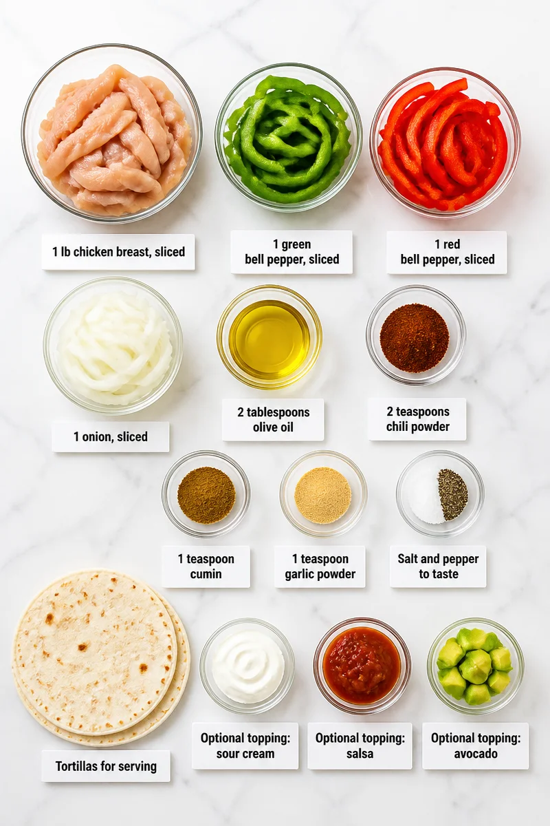 sizzling skillet bell pepper and chicken fajita 2026 07 13 191638