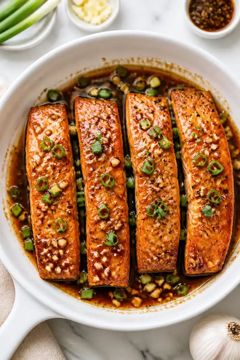 Skillet Honey Garlic Salmon Quick Dinner Ideas skillet honey garlic salmon quick dinner ideas 2026 07 03 030804 2