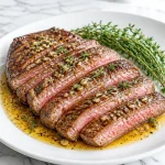 skillet seared garlic butter flank steak recipe 2026 07 17 164557 683x1024 1