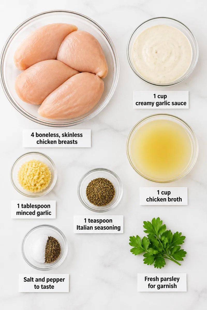 slow cooker creamy garlic crockpot chicken recipe 2026 07 13 192217