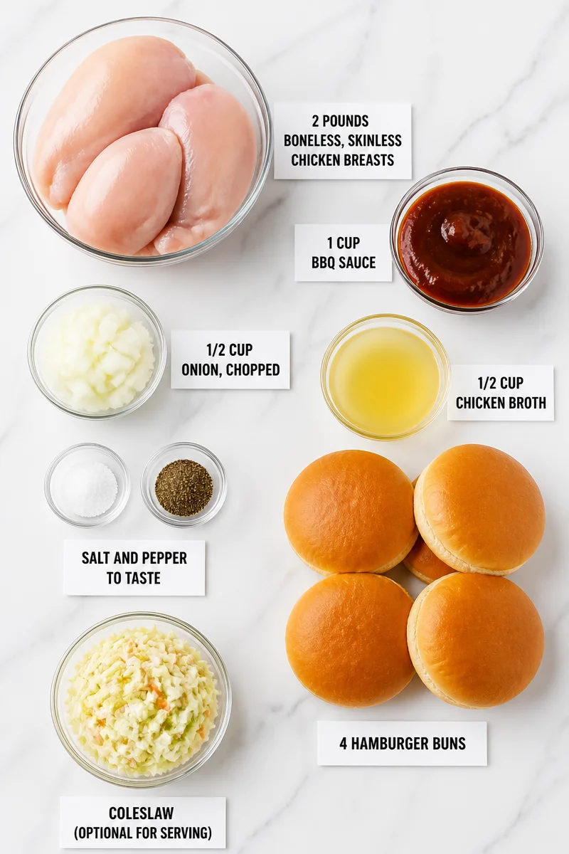 slow cooker pulled bbq chicken sandwich 2026 07 18 030720
