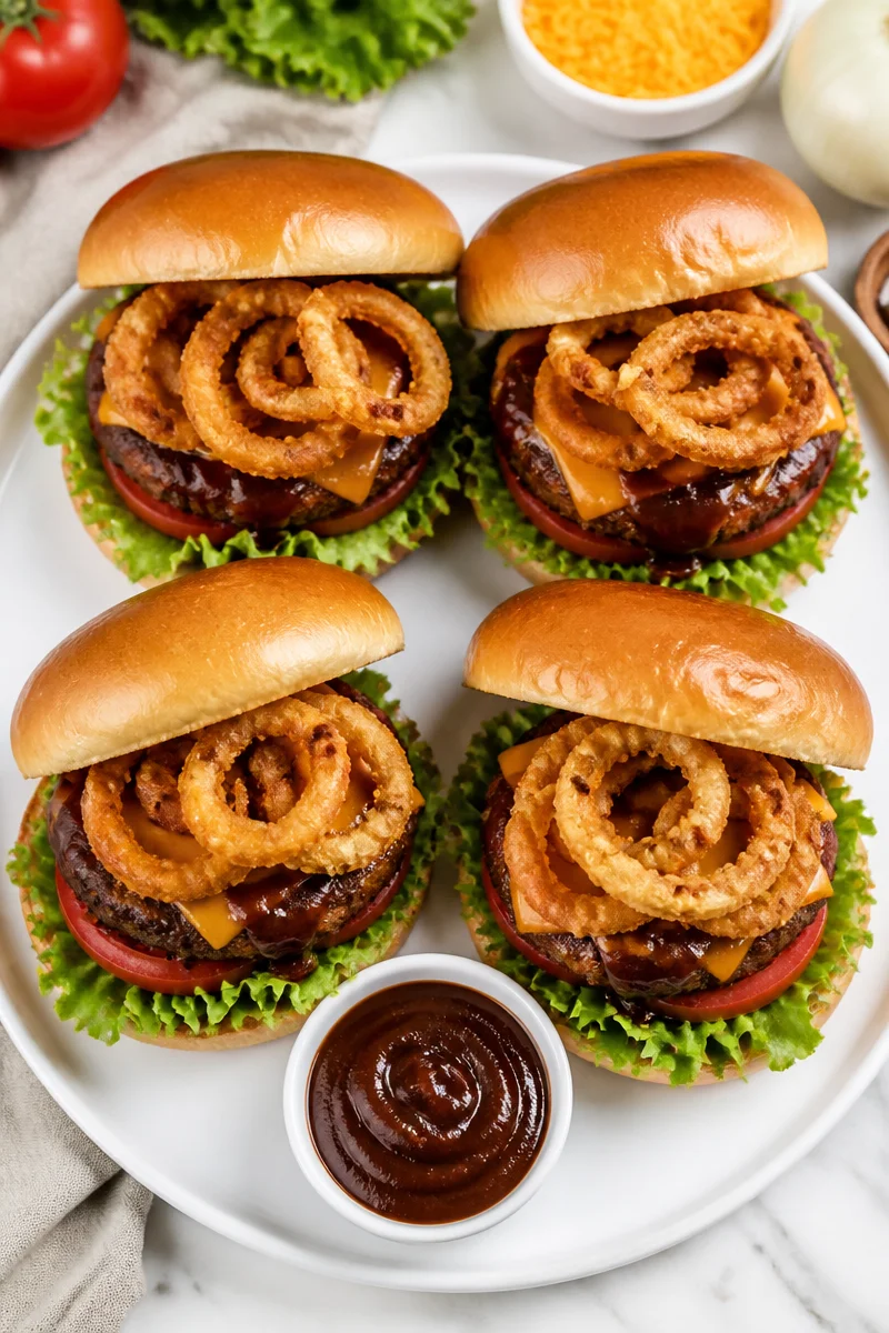Smoky BBQ And Crispy Onion Ring Hamburger Recipe smoky bbq and crispy onion ring hamburger recipe 2026 07 07 031528 2