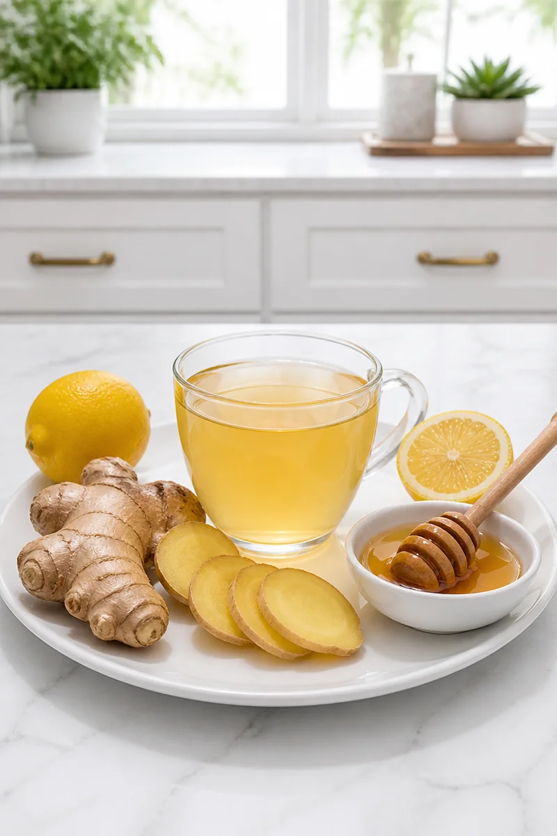 Soothing Ginger And Lemon Honey Tea soothing ginger and lemon honey tea 2026 07 04 051647
