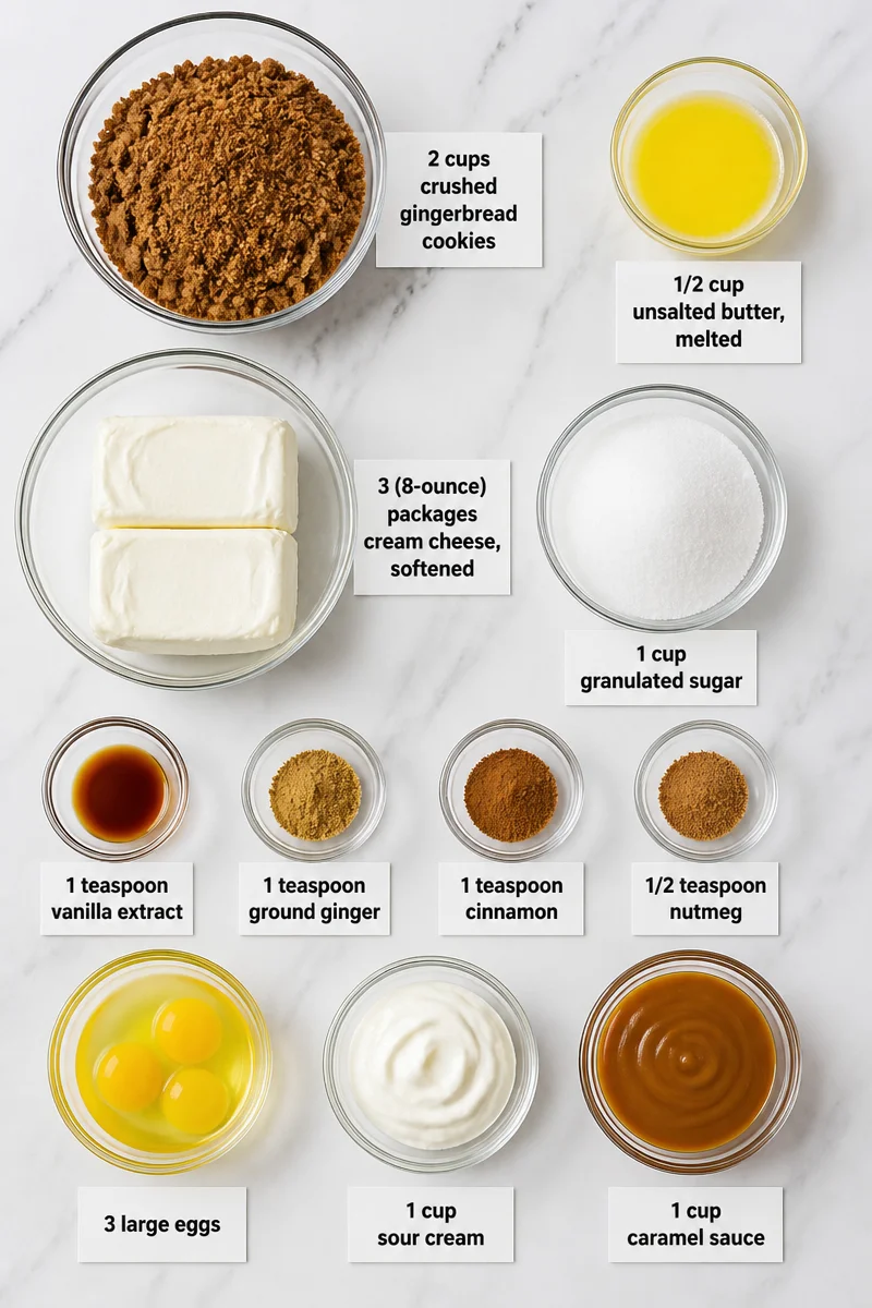 spiced gingerbread cheesecake with caramel glaze 2026 07 22 031242