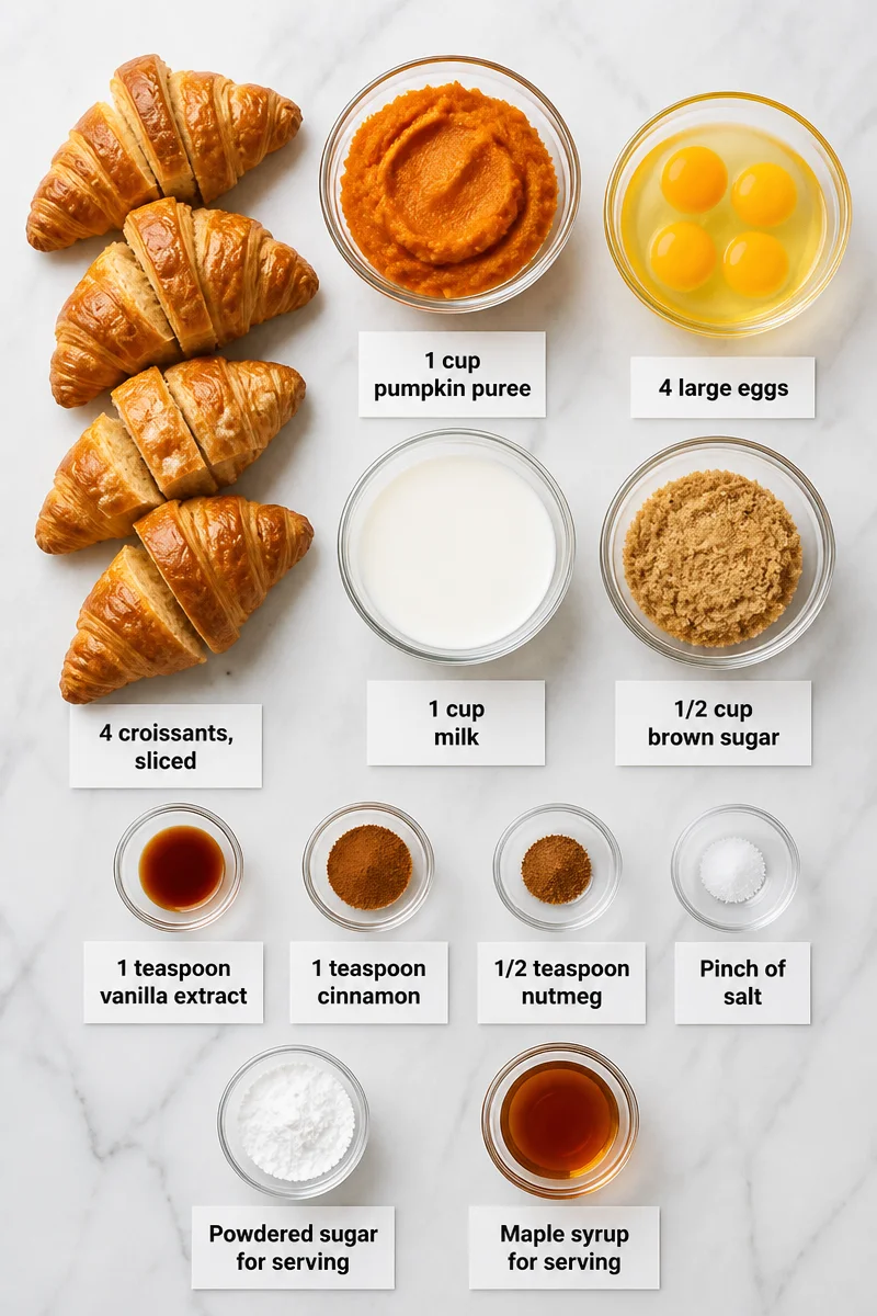 Spiced Pumpkin Croissant French Toast Bake spiced pumpkin croissant french toast bake 2026 07 16 025531