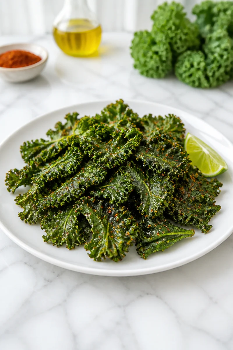Spicy Chili And Lime Roasted Kale Chip spicy chili and lime roasted kale chip 2026 07 05 033659