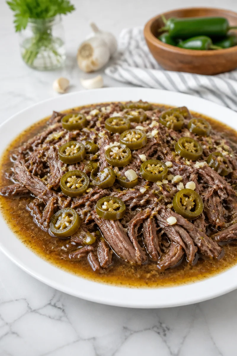 Spicy Jalapeno And Garlic Beef Mississippi Pot Roast Crockpot spicy jalapeno and garlic beef mississippi pot roa 2026 07 08 035426