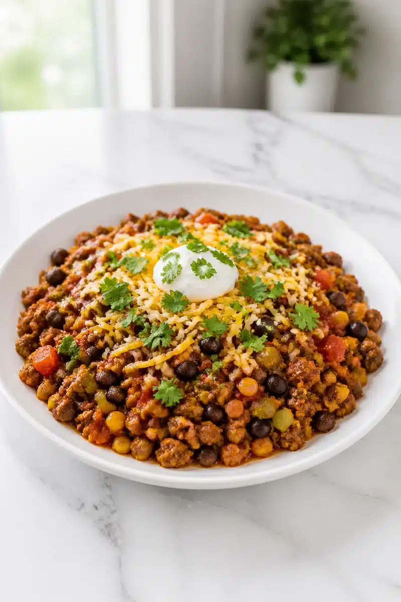 Spicy Taco Skillet Ground Turkey Recipes spicy taco skillet ground turkey recipes 2026 07 02 034811