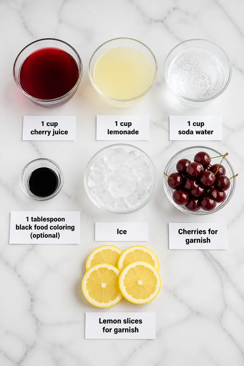 Spooky Black Magic Cherry Lemonade Halloween Mocktail Drink spooky black magic cherry lemonade halloween mockt 2026 07 17 043400