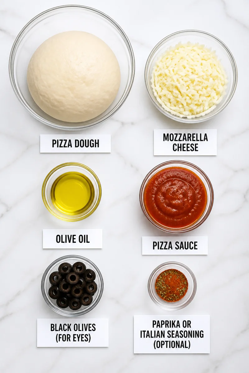 Spooky Ghost Shaped Mozzarella Halloween Pizza spooky ghost shaped mozzarella halloween pizza 2026 07 17 164811