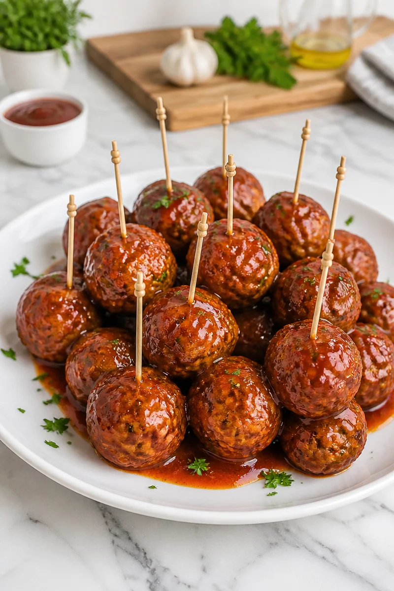 Sweet And Spicy BBQ Turkey Meatball Finger Food sweet and spicy bbq turkey meatball finger food 2026 07 05 033501
