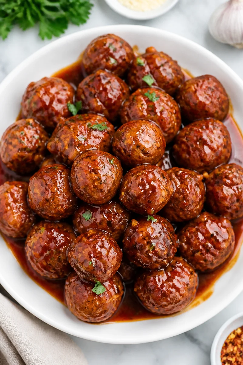 Sweet And Spicy BBQ Turkey Meatball Finger Food sweet and spicy bbq turkey meatball finger food 2026 07 05 033542 2