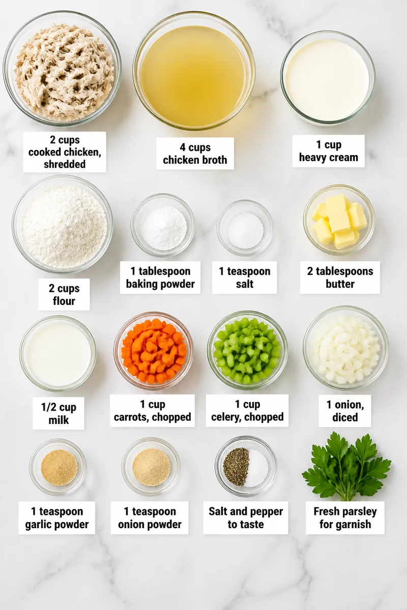 Ultimate Creamy Chicken And Dumpling Comfort Food ultimate creamy chicken and dumpling comfort food 2026 07 13 192239