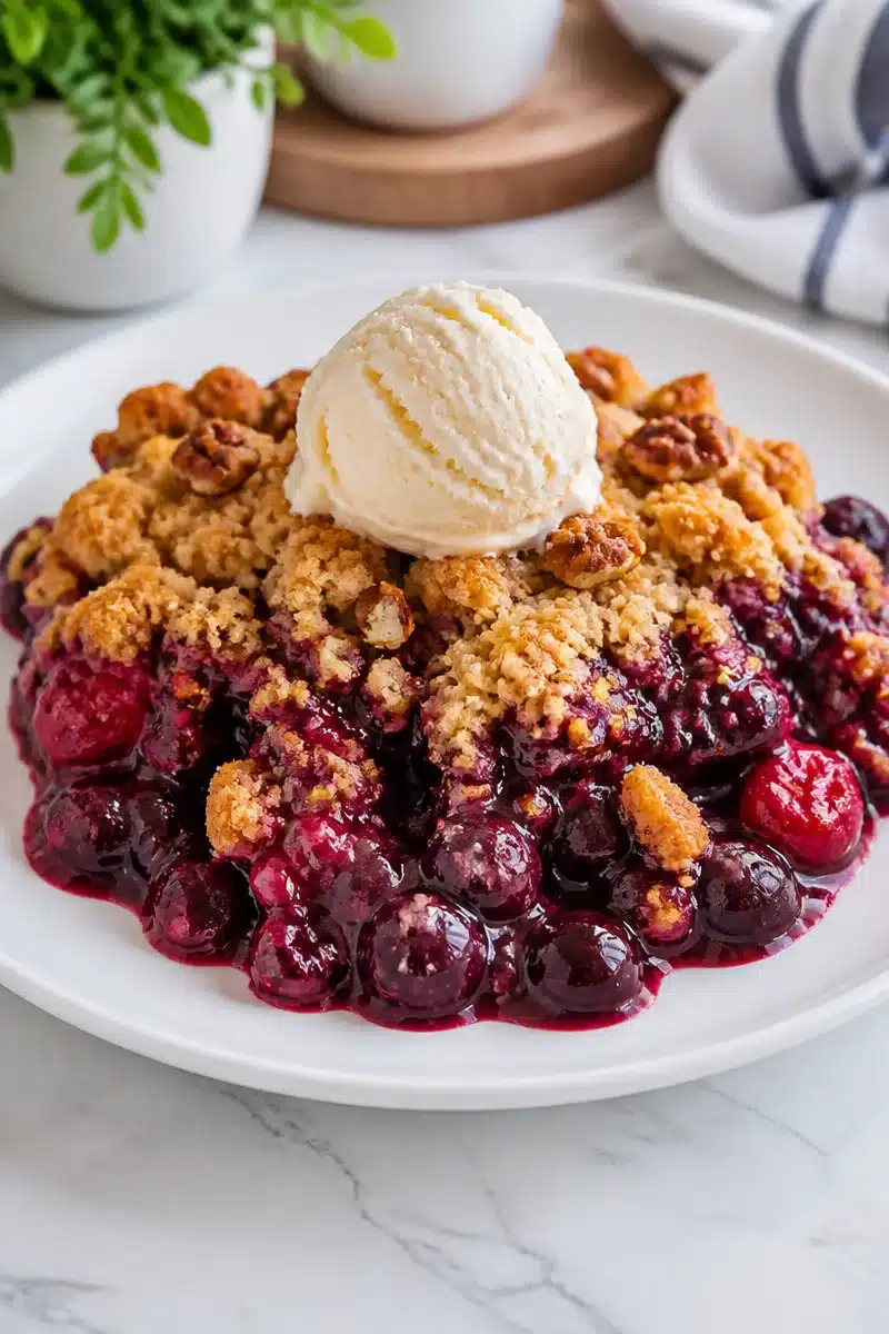 warm spiced mixed berry dump cake recipes 2026 07 02 034800