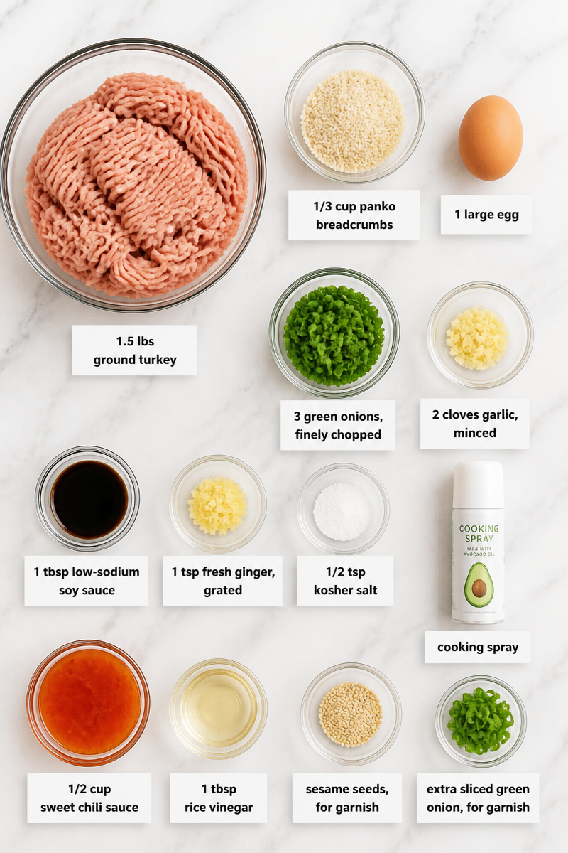Air Fryer Turkey Meatball Sweet Chili Air Fryer Turkey Meatball Sweet Chili