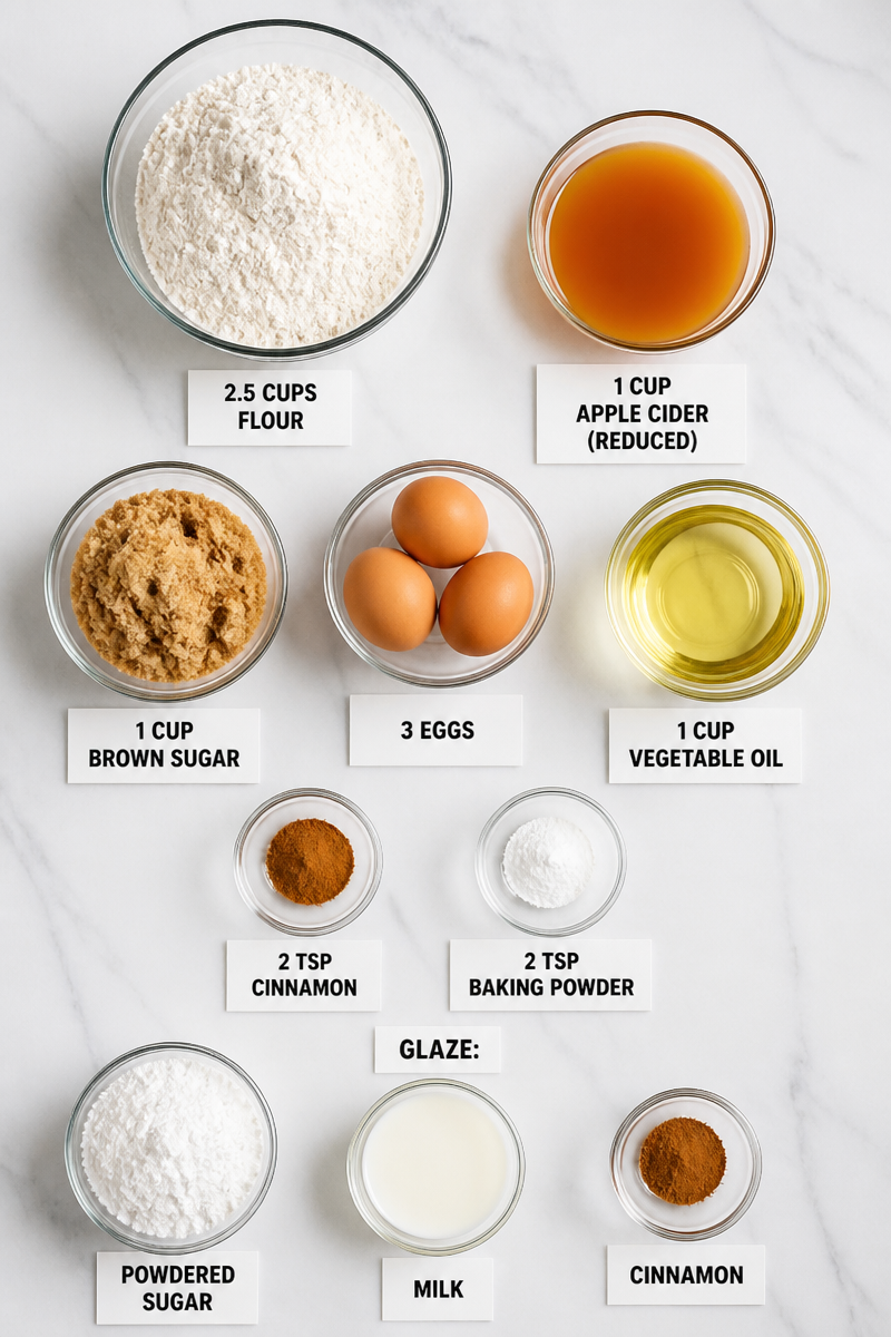 Apple Cider Donut Bundt Cake Glazed Apple Cider Donut Bundt Cake Glazed