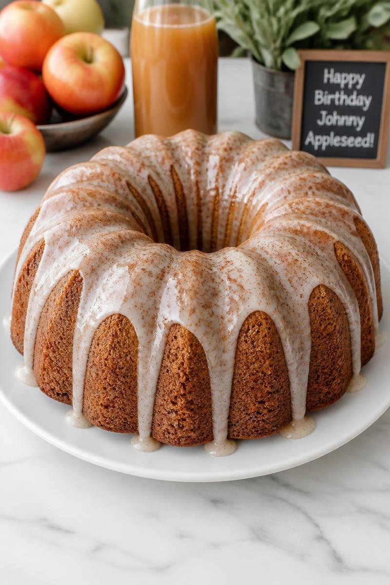 Apple Cider Donut Bundt Cake Glazed Apple Cider Donut Bundt Cake Glazed