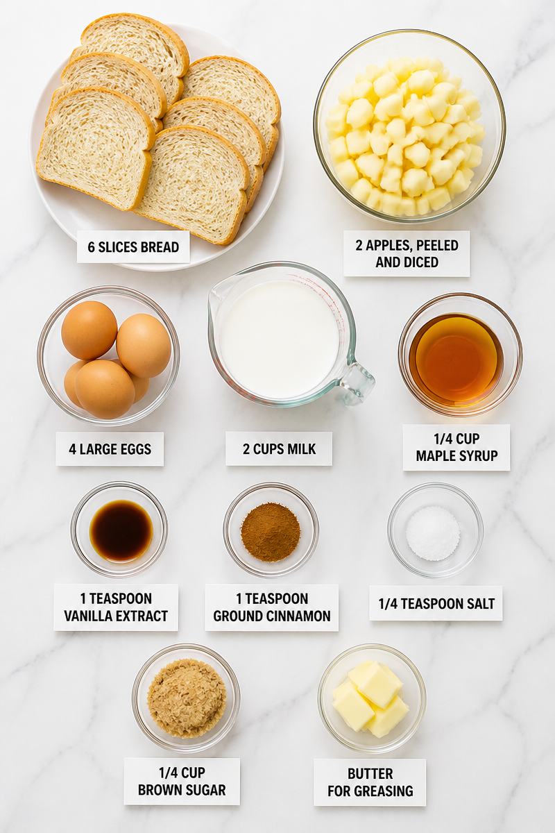 Apple Cinnamon French Toast Bake