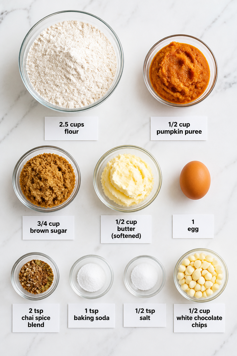 Autumn Spice Pumpkin Chai Cookie Autumn Spice Pumpkin Chai Cookie