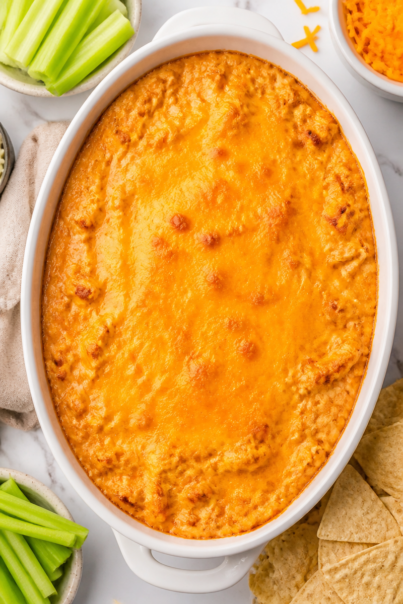 Baked Buffalo Chicken Dip Appetizer Baked Buffalo Chicken Dip Appetizer
