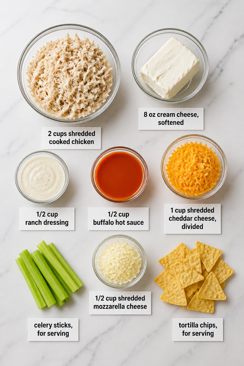 Baked Buffalo Chicken Dip Appetizer Baked Buffalo Chicken Dip Appetizer