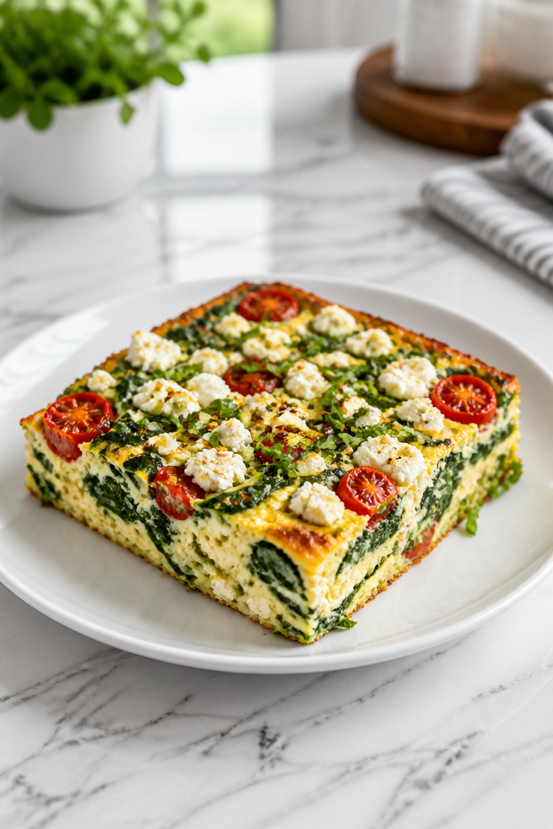 Baked Feta Egg Breakfast Bake Baked Feta Egg Breakfast Bake
