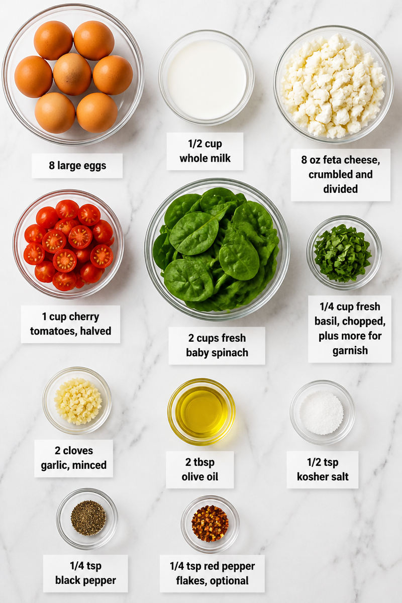 Baked Feta Egg Breakfast Bake Baked Feta Egg Breakfast Bake