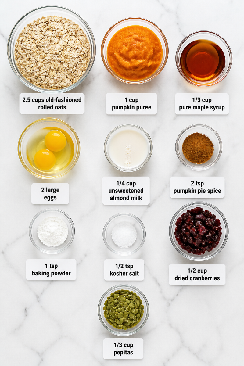 Baked Pumpkin Oat Breakfast Bar Baked Pumpkin Oat Breakfast Bar