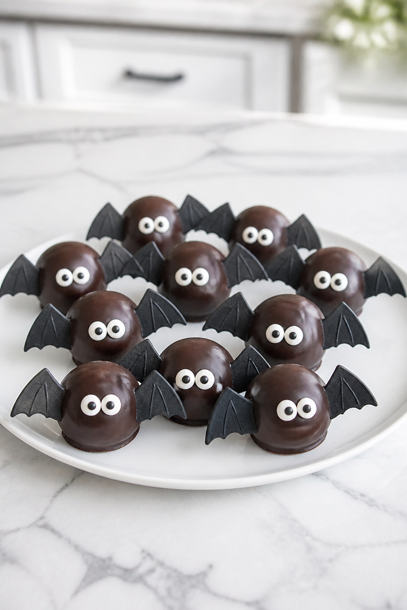Bat Oreo Truffle Chocolate Wing Bat Oreo Truffle Chocolate Wing