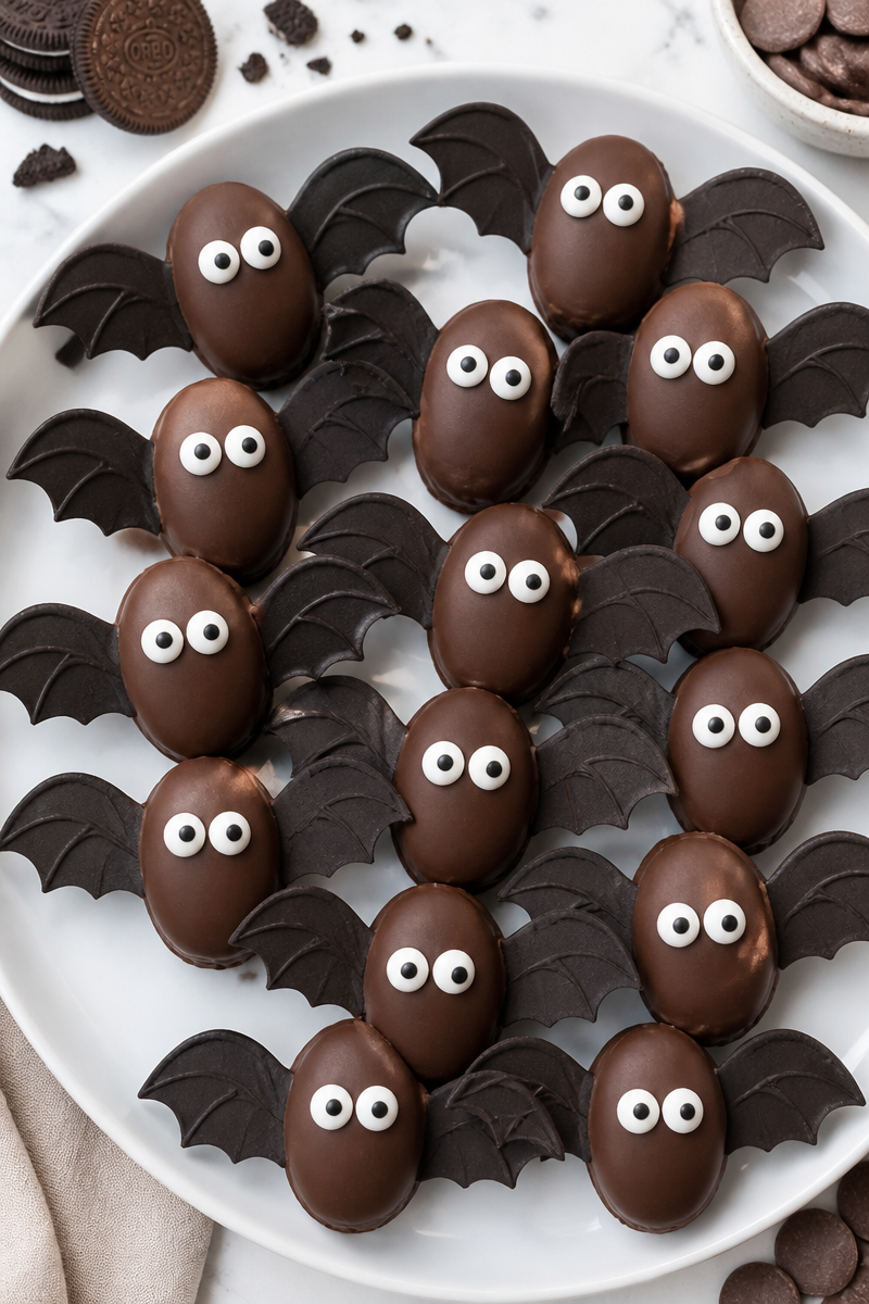 Bat Oreo Truffle Chocolate Wing Bat Oreo Truffle Chocolate Wing