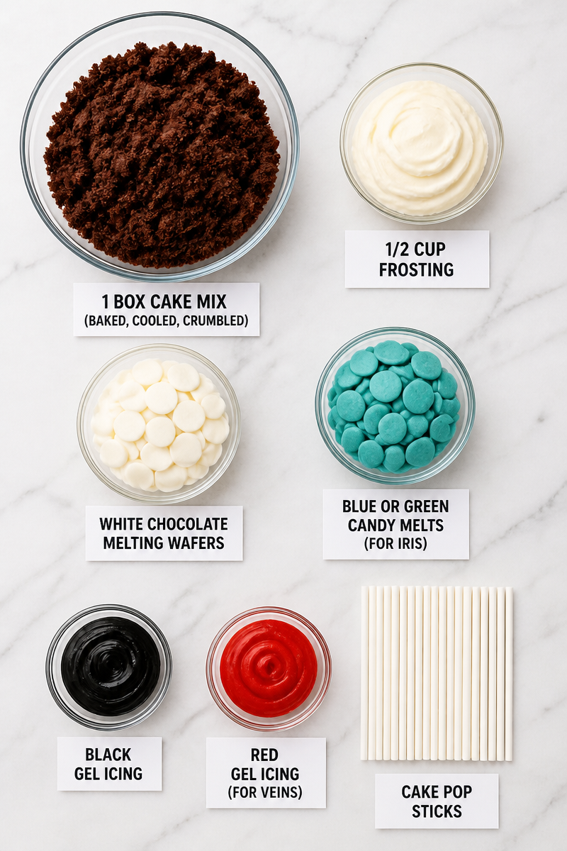 Bloodshot Eyeball Cake Pop Halloween Bloodshot Eyeball Cake Pop Halloween