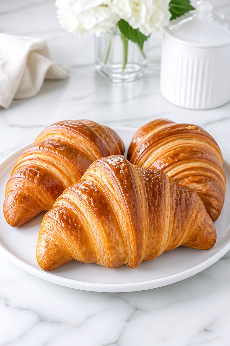 Buttery French Croissant Recipe