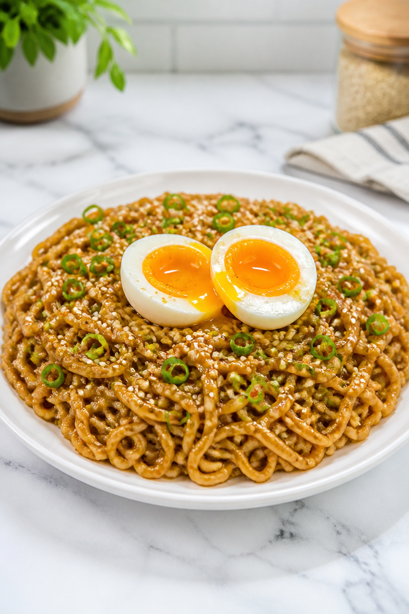 Buttery Honey Sesame Ramen Noodle Buttery Honey Sesame Ramen Noodle