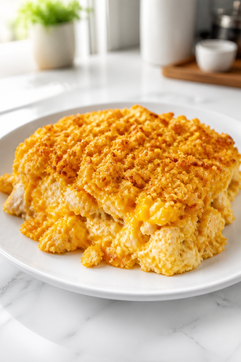 Cheesy Hash Brown Chicken Comfort Bake Cheesy Hash Brown Chicken Comfort Bake