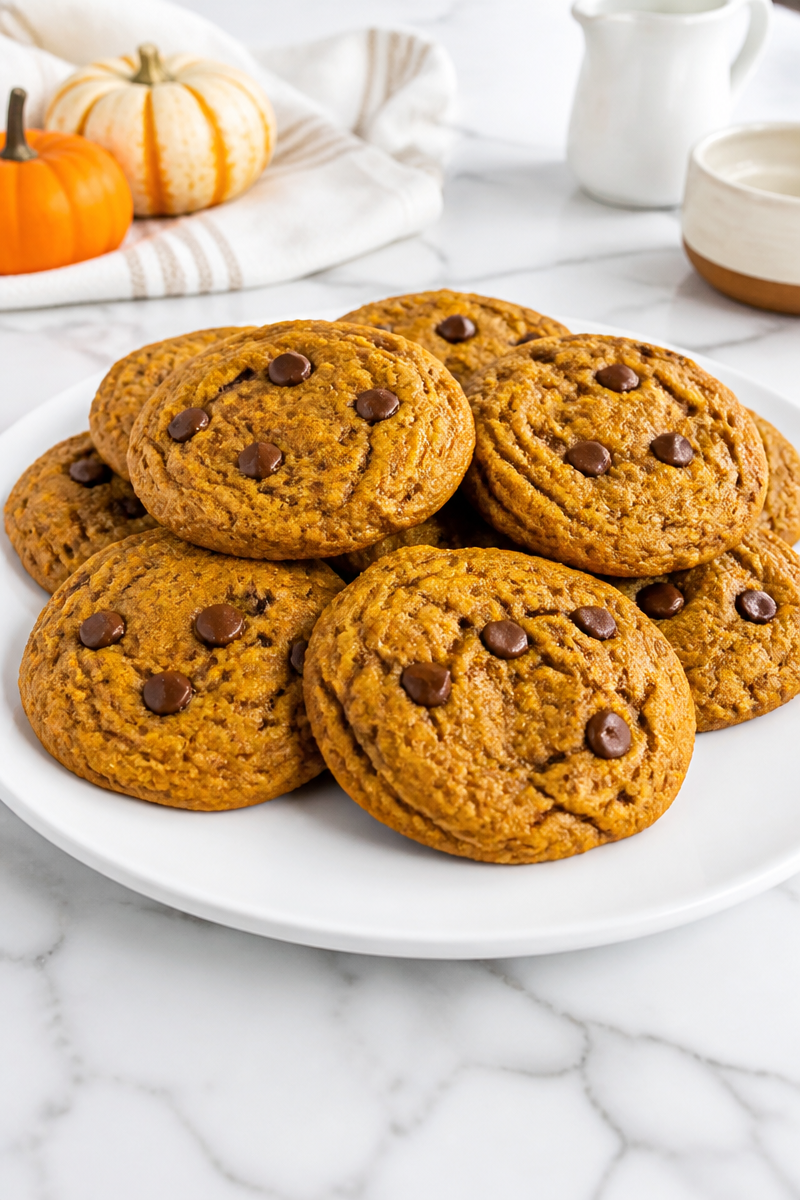 Chewy Pumpkin Cookies For Fall Chewy Pumpkin Cookies For Fall