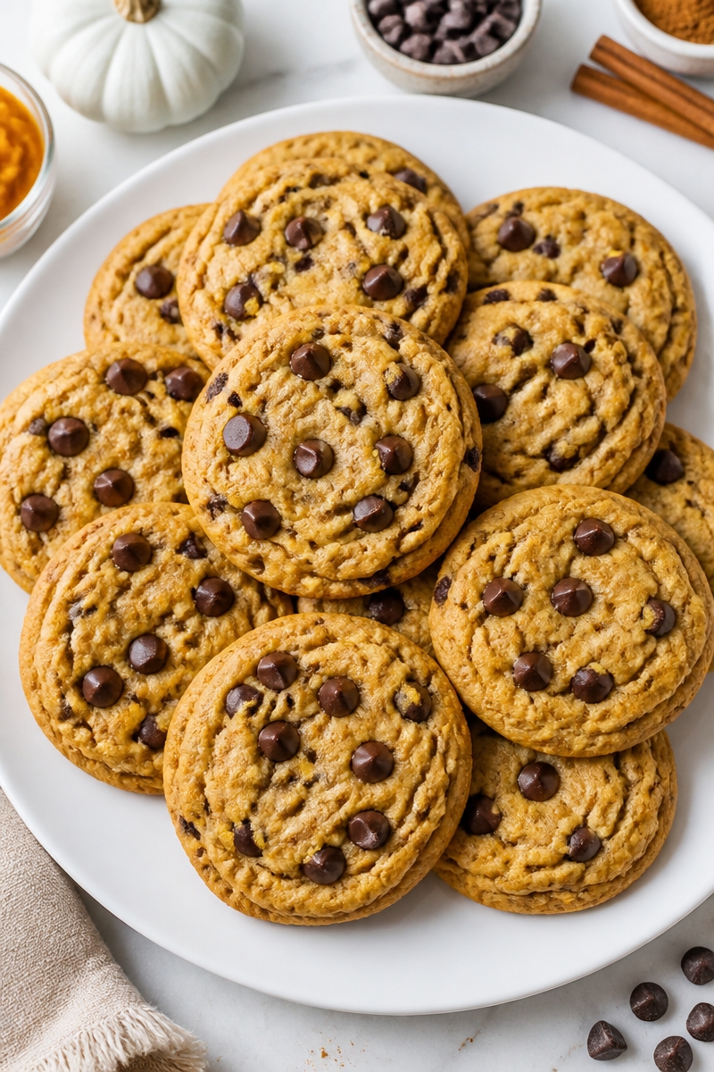 Chewy Pumpkin Cookies For Fall Chewy Pumpkin Cookies For Fall