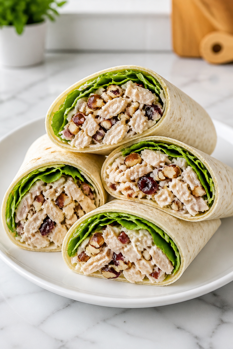 Chicken Cranberry Pecan Wrap Lunch Chicken Cranberry Pecan Wrap Lunch