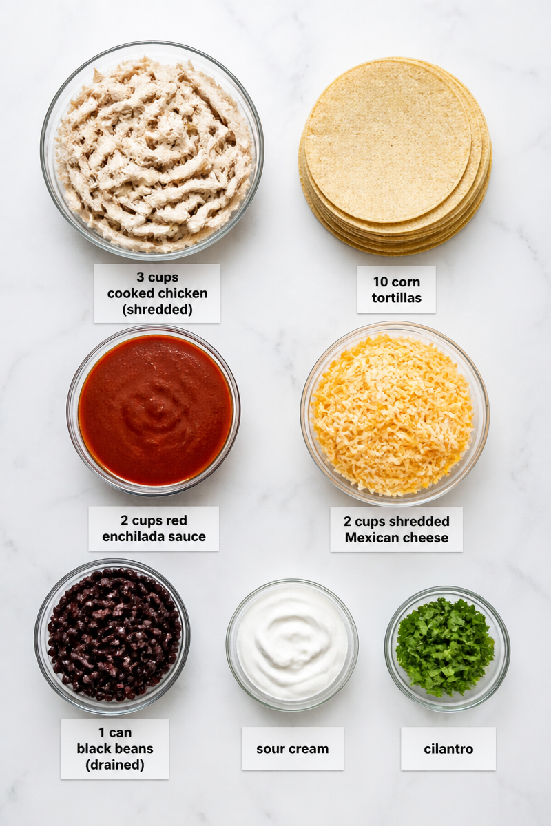 Chicken Enchilada Casserole Potluck Crowd Pleaser Chicken Enchilada Casserole Potluck Crowd Pleaser