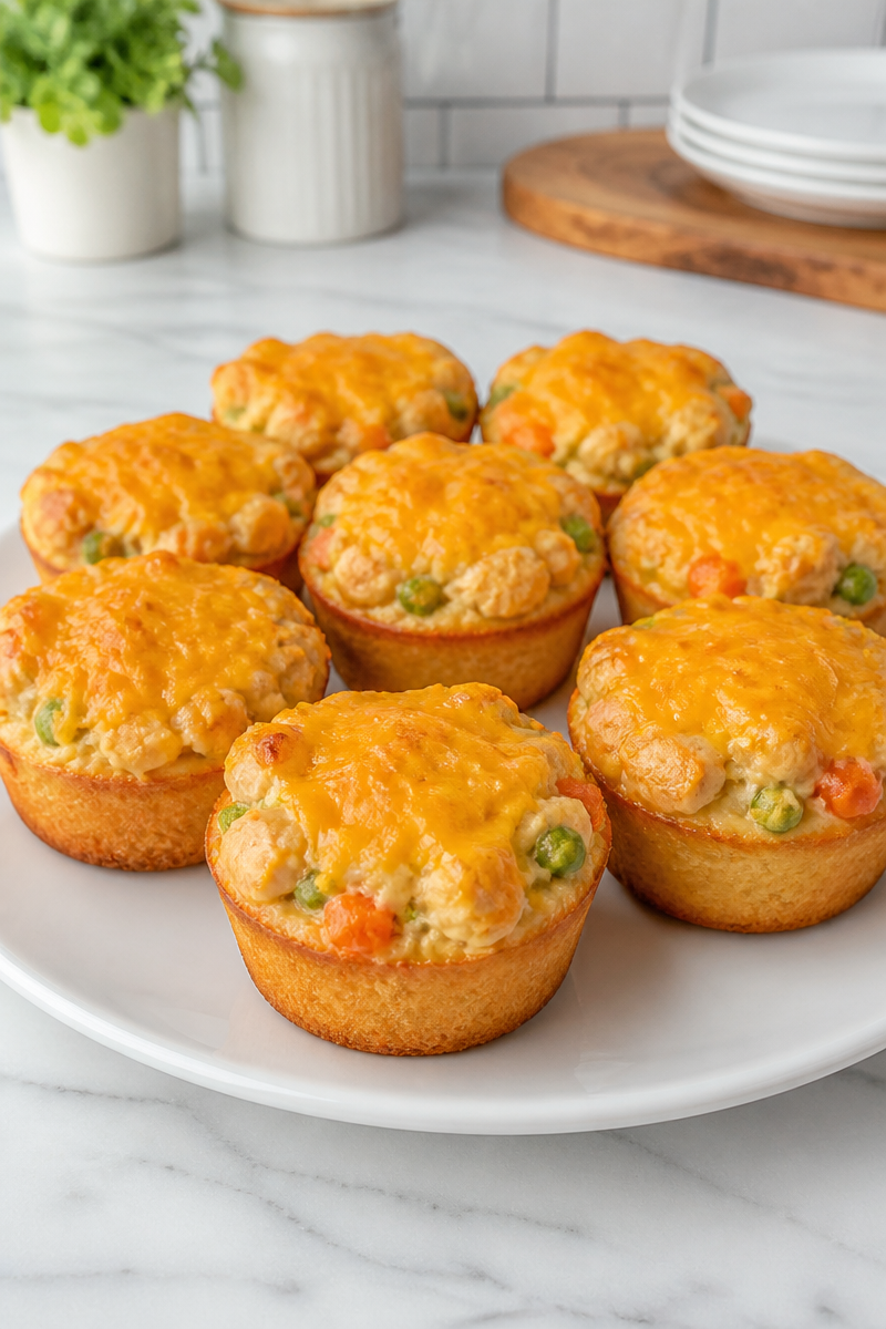 Chicken Pot Pie Cup Muffin Tin Chicken Pot Pie Cup Muffin Tin